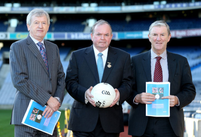 Paraic Duffy, Liam O'Neill and Eugene McGee