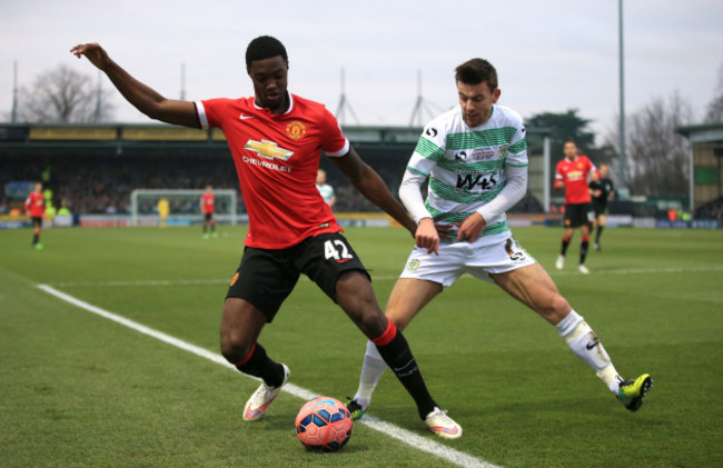 Soccer - FA Cup - Third Round - Yeovil Town v Manchester United - Huish Park