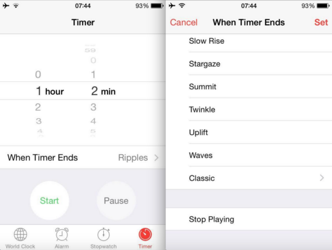 apple timer