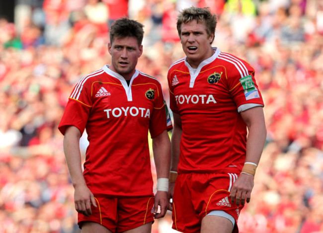 Ronan O'Gara and Jean De Villiers