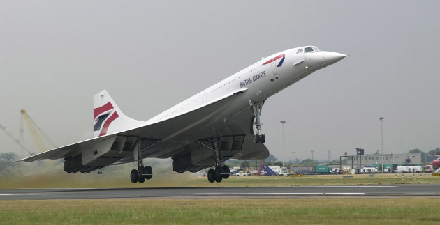 Concorde test flight