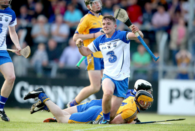 Patrick Curran celebrates scoring his sides first goal