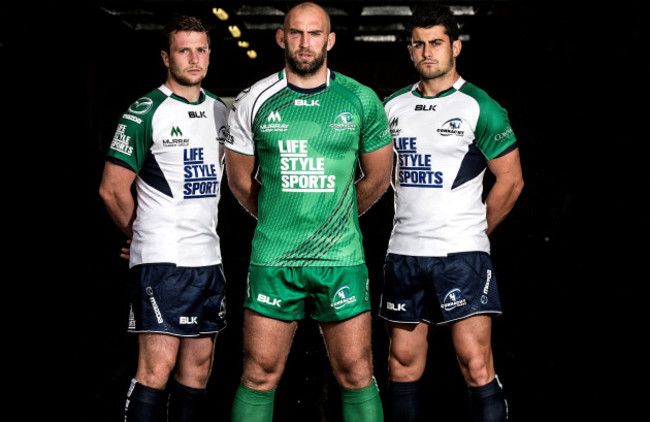 Jack Carty, John Muldoon and Tiernan O'Halloran