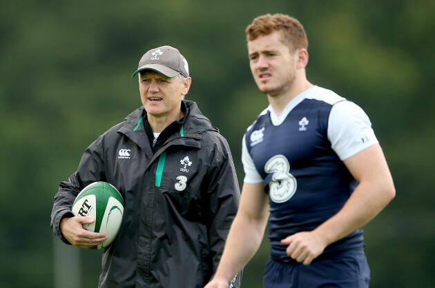 Joe Schmidt and Paddy Jackson