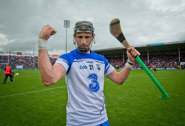 Maurice Shanahan celebrates after the game