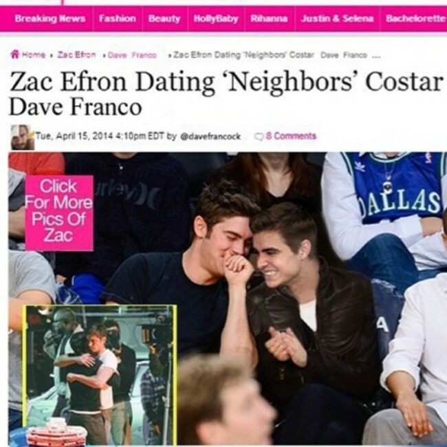 Effron and My brother, dating!!!!!! Congrats, boys! I'm so happy for you!!!