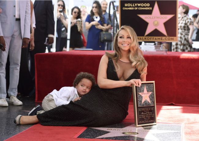 Mariah Carey Hollywood Walk of Fame Ceremony - Los Angeles