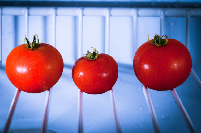 home-grown tomatoes