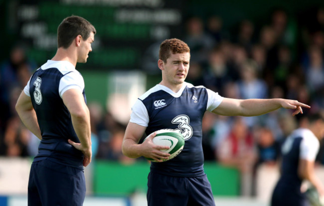 Jonathan Sexton and Paddy Jackson