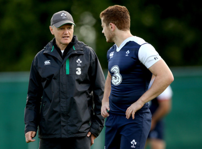 Joe Schmidt and Paddy Jackson