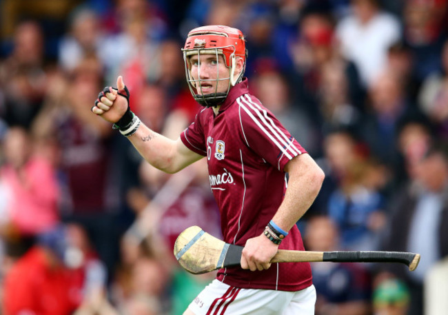 Conor Whelan celebrates scoring a goal