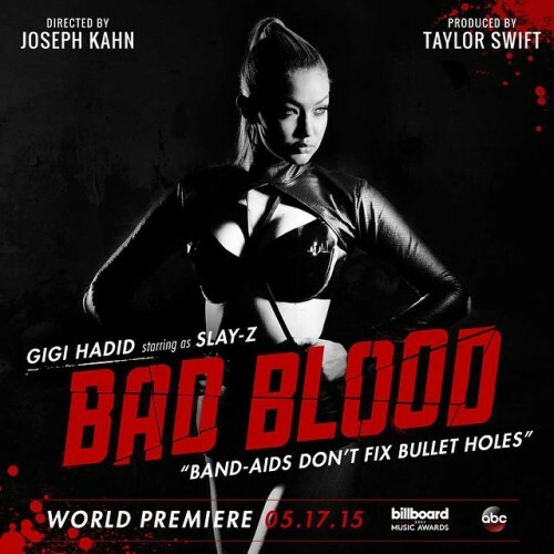 Meet Slay-Z. @gigihadid #BadBloodMusicVideo