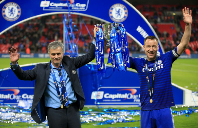 Soccer - Jose Mourinho and John Terry File Photo