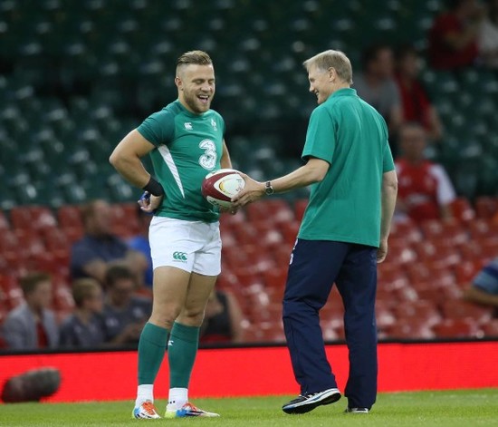 Ian Madigan and Joe Schmidt