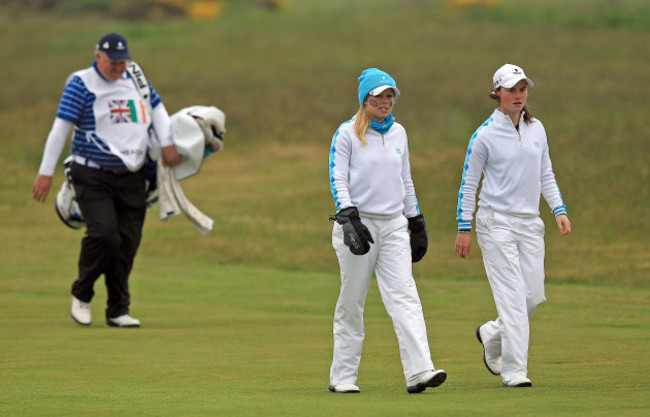 Leona Maguire and Stephanie Meadow 8/6/2012