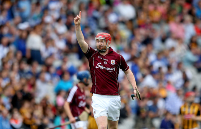 Ian O'Brien celebrates