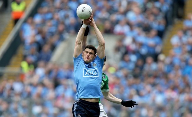 Diarmuid Connolly with Marty O'Brien