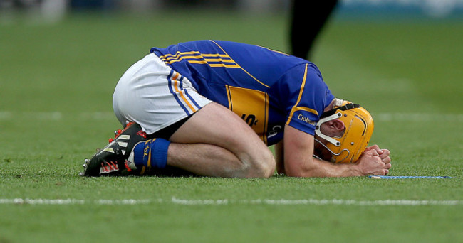 Kieran Bergin dejected