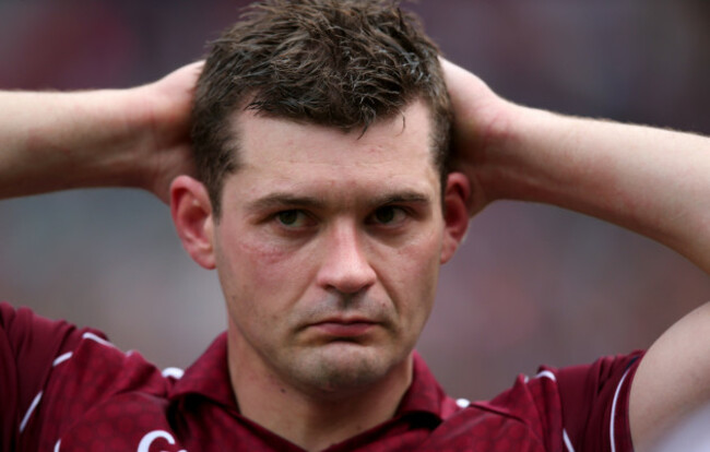 Iarla Tannian dejected