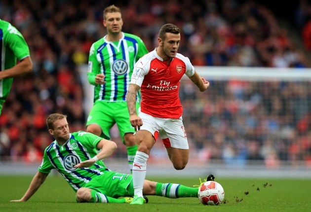 Soccer - 2015 Emirates Cup - Arsenal v VfL Wolfsburg - Emirates Stadium