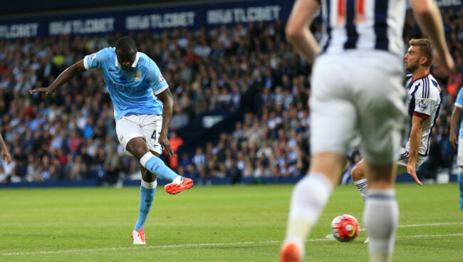 Soccer - Barclays Premier League - West Bromwich Albion v Manchester City - The Hawthorns