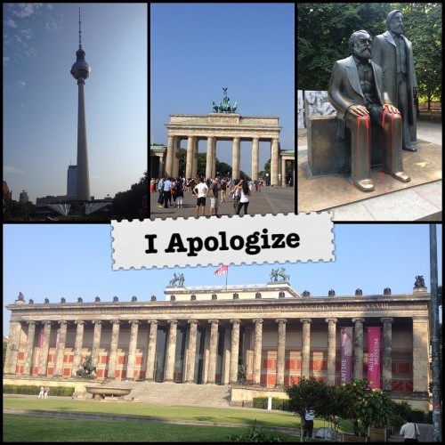I'd like to apologize for any offense the last picture I posted has caused. I had a quick layover in Berlin today with a good friend and we walked all around the city looking at and enjoying all the beauty it has to offer. We walked near this memorial not knowing what it was at the time. People were walking on the pillars. Kids running around. People sitting on them. It was gorgeous and looked visually stunning. As with all things like this I wanted a picture next to it, as I have been doing for years. I took a handstand picture with it as the background. I truly did not know what the structure was. I feel completely terrible as I would never purposely offend or disrespect this memorial had I known. I posted the picture using the wifi from a local cafe and then went back to exploring the city. It wasn't until later tonight at the airport that I realized my error in understanding what this structure was. I've been doing handstands all over the world since I started this amazing wanderlust adventure that has inspired people all over the world. Earlier this year I flew to India to help with a charitable event which raised over $24,000.00 to help the orphans and needy in India. I love to promote fitness and inspire people to do something different than the norm: To be epic. To be fit. To help others. To chase happiness. To show love! I love all and strive to show that through my passions of travel and fitness. Again I apologize for this horrible misunderstanding and any offense this might have caused. Anyone who knows me, knows this is the complete opposite of what I would want. I respectfully ask your forgiveness Dave Driskell.