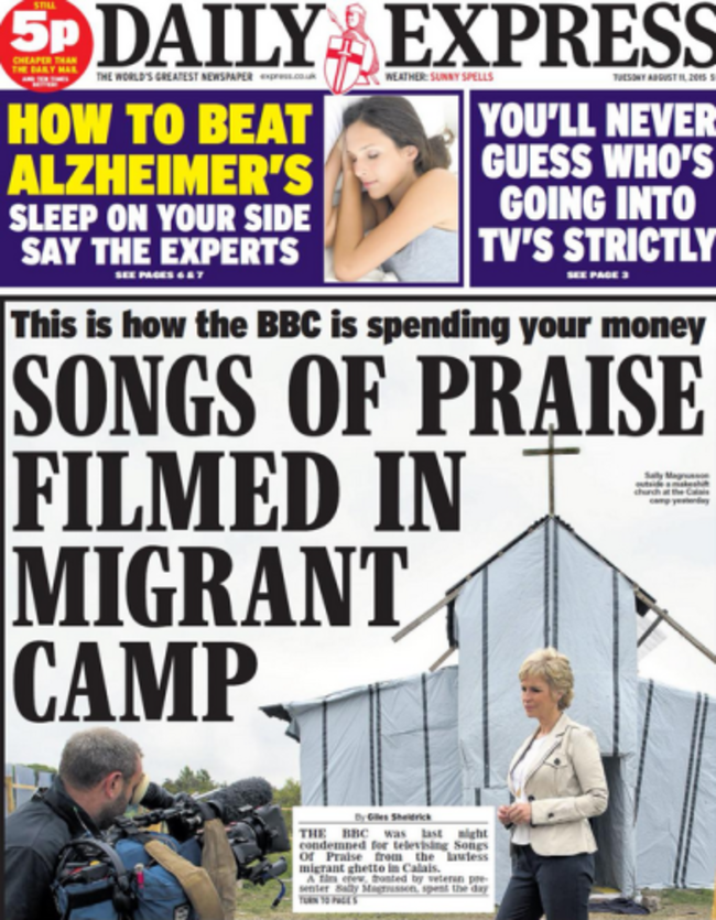 the express front cover