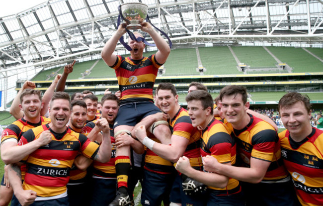 Lansdowne players celebrate winning