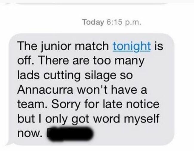 Annacurra GAA training
