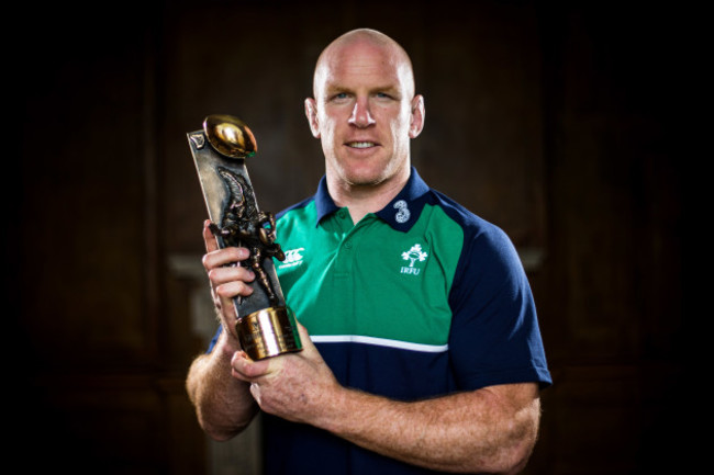 Paul O&Otilde;Connell named Guinness Rugby Writers of Ireland Player of the Year