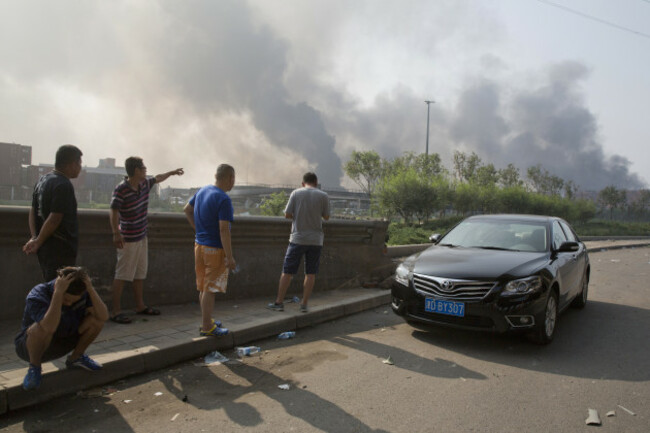 China Port Explosion