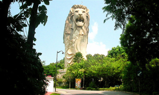 merlion framed.JPG