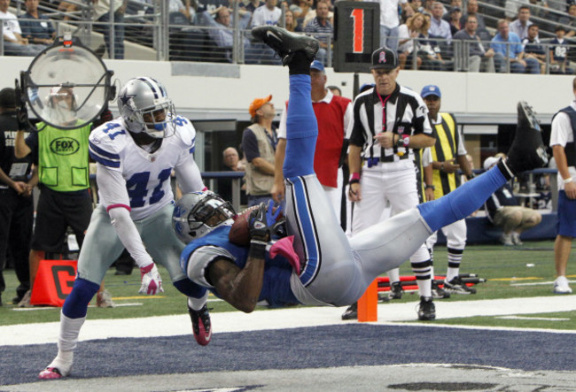 CORRECTION Lions Cowboys Football