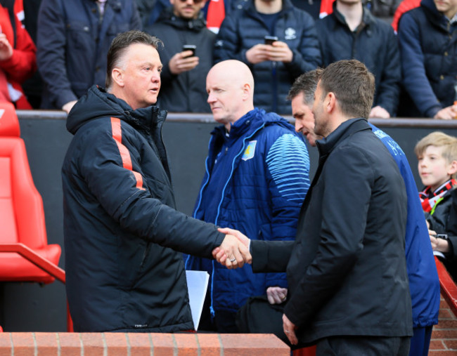 Soccer - Barclays Premier League - Manchester United v Aston Villa - Old Trafford