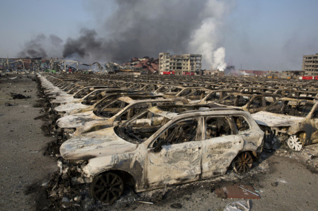 China Port Explosion