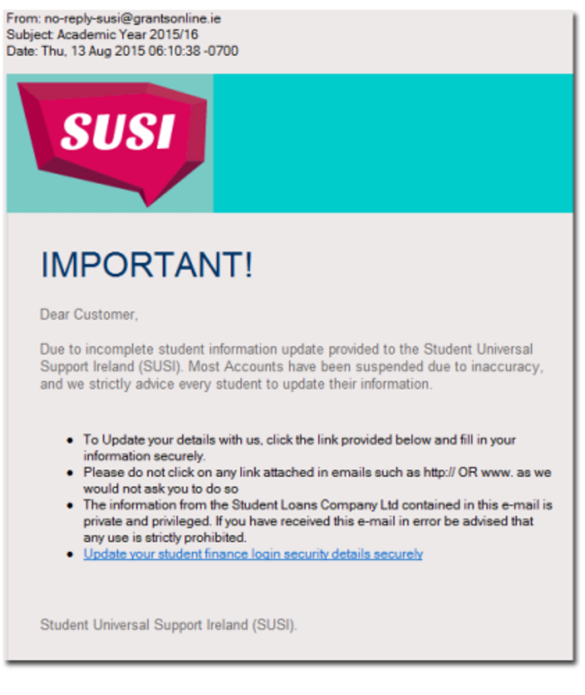 email scam