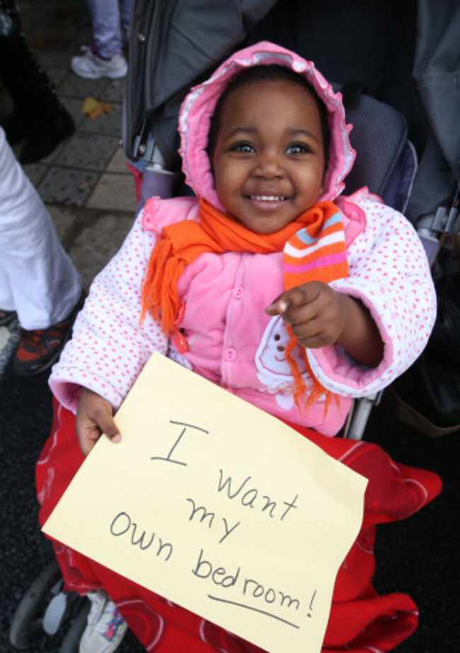 20/11/2014. End Direct Provison Protest. Pictured