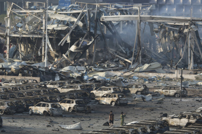 China Port Explosion