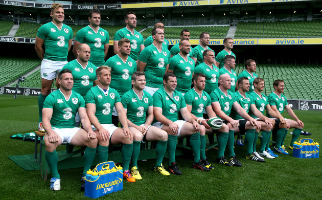 The Ireland team picture