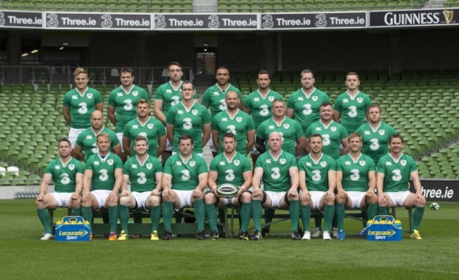 The Ireland squad to face Scotland