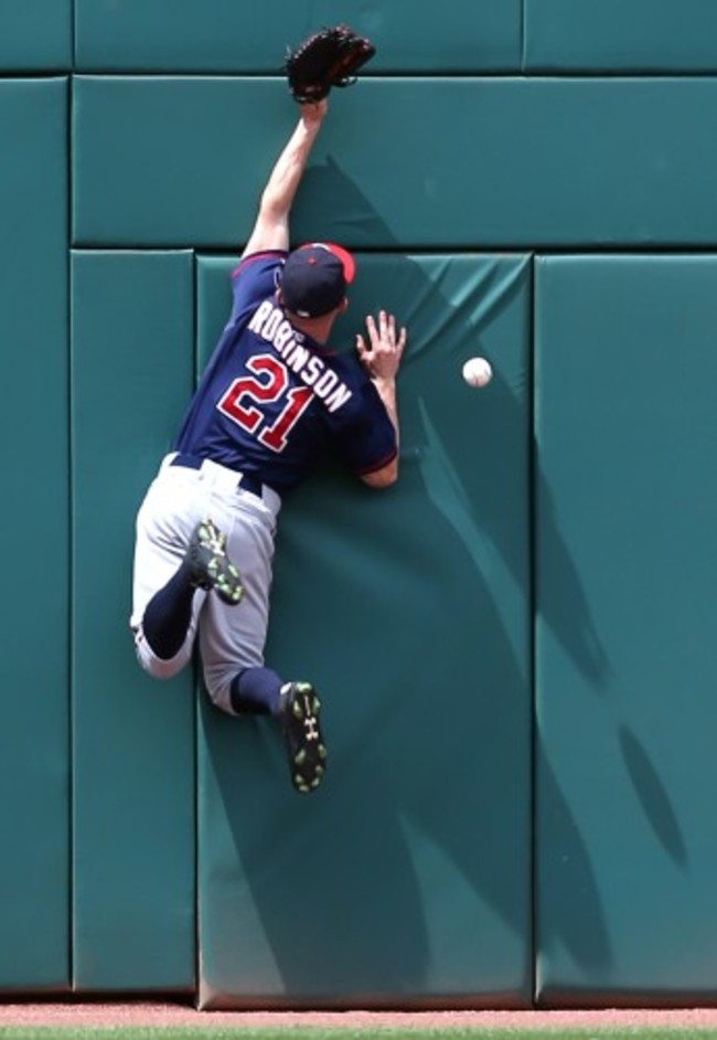 Twins Indians Baseball