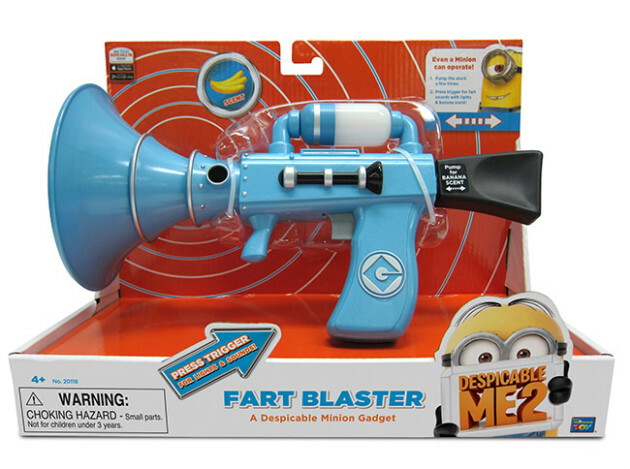 Dublin Airport security just seized a Minion fart gun from a toddler