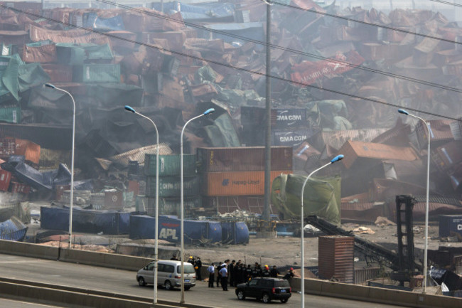 China Port Explosion