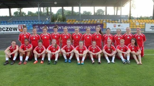 Wexford Youths Cardiff training