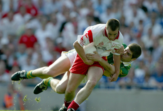 Brian McGuigan with Eamonn Fitzmaurice