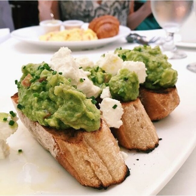 Avo toast doesn't get feta