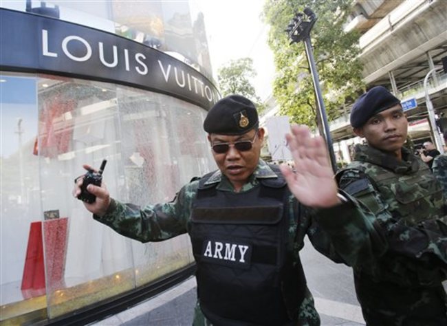 APTOPIX Thailand Explosion