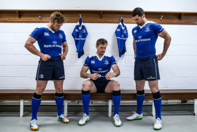 Ian Madigan, Jamie Heaslip and Rob Kearney