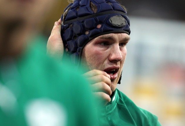 Sean O'Brien dejected after the game