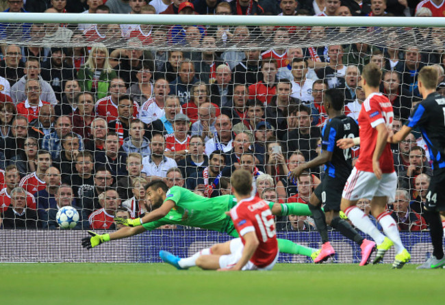 Soccer - UEFA Champions League - Qualifying - Play-off - Manchester United v Club Brugge - Old Trafford